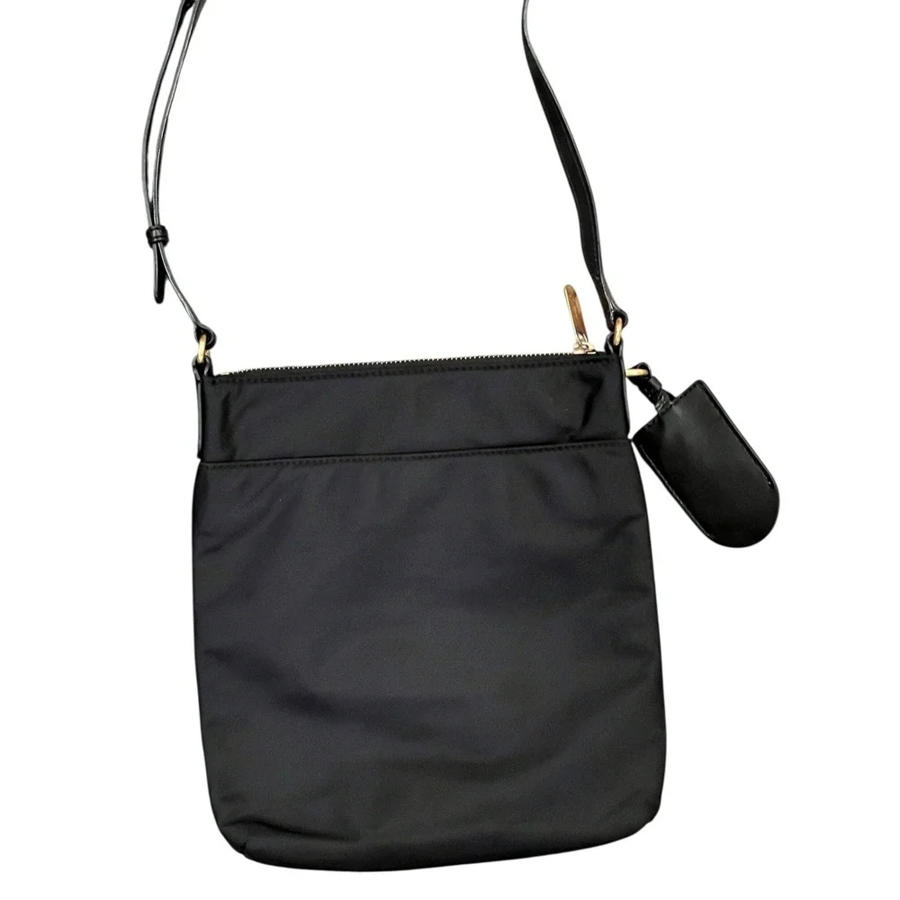 EUC Marc Jacobs Standard Supply Work Wear Black Nylon & PU Leather Crossbody Bag